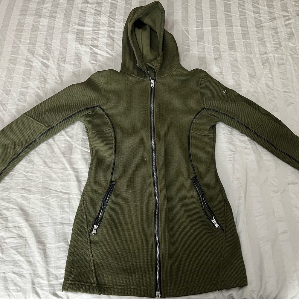 Women’s Spyder jacket- Medium- Olive Green